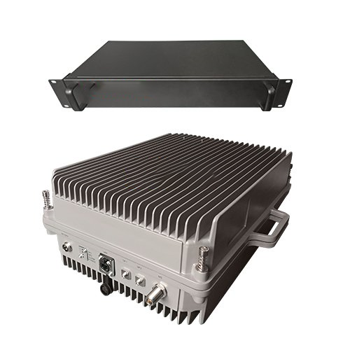  白鹭湖管理区350M PDT消防集群警用数字光纤直放站近远端机